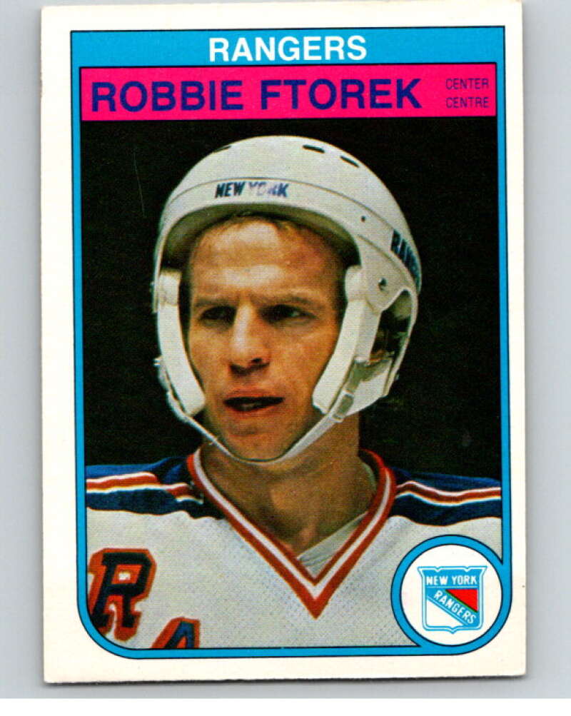 1982-83 O-Pee-Chee #223 Robbie Ftorek  New York Rangers  V58657 Image 1