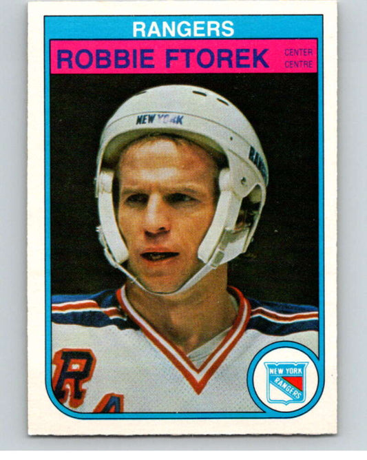 1982-83 O-Pee-Chee #223 Robbie Ftorek  New York Rangers  V58658 Image 1