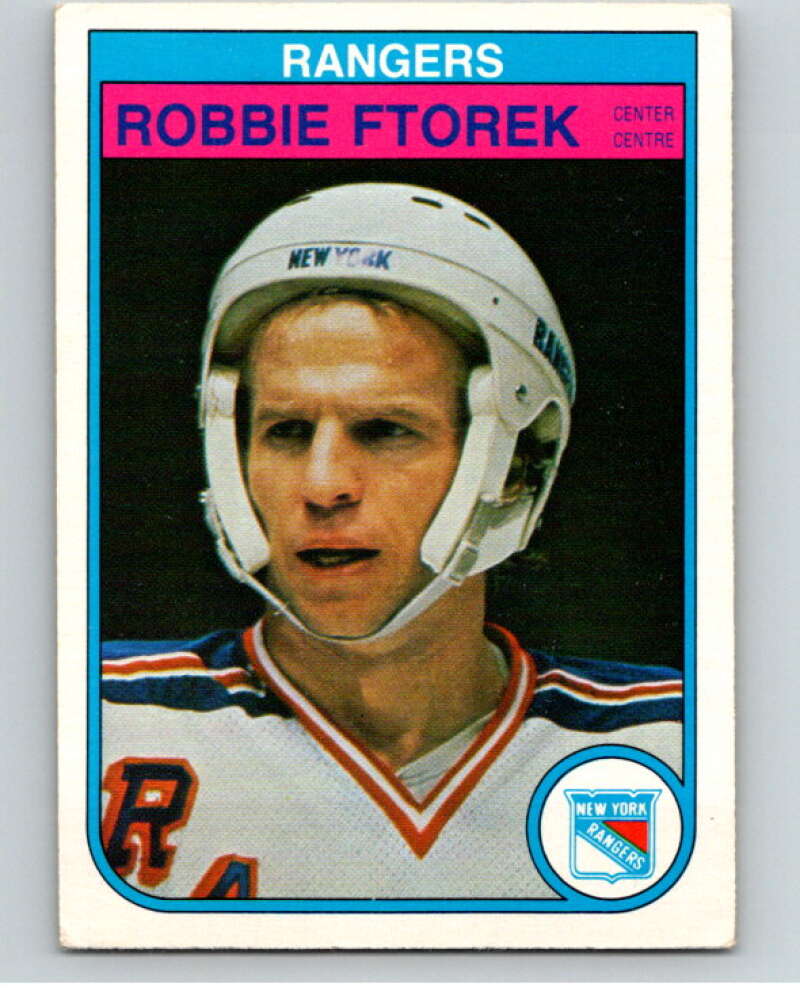 1982-83 O-Pee-Chee #223 Robbie Ftorek  New York Rangers  V58660 Image 1