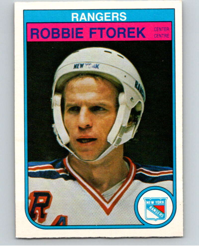 1982-83 O-Pee-Chee #223 Robbie Ftorek  New York Rangers  V58661 Image 1