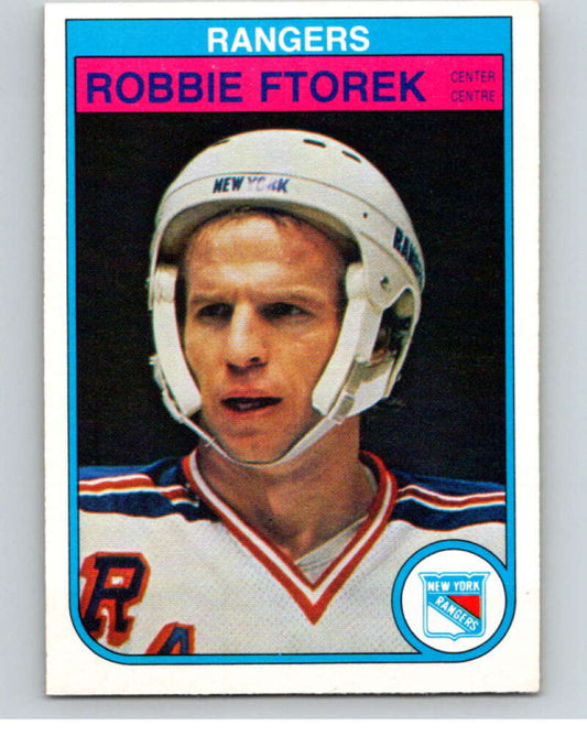 1982-83 O-Pee-Chee #223 Robbie Ftorek  New York Rangers  V58662 Image 1