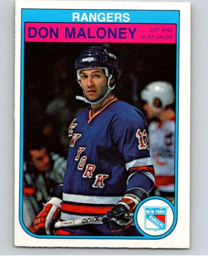 1982-83 O-Pee-Chee #229 Don Maloney  New York Rangers  V58693 Image 1