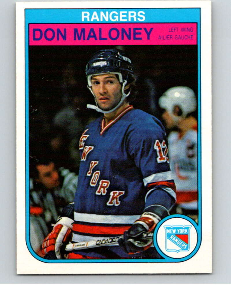 1982-83 O-Pee-Chee #229 Don Maloney  New York Rangers  V58698 Image 1