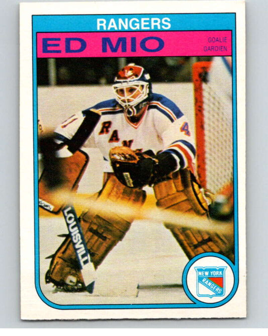 1982-83 O-Pee-Chee #230 Eddie Mio  New York Rangers  V58700 Image 1