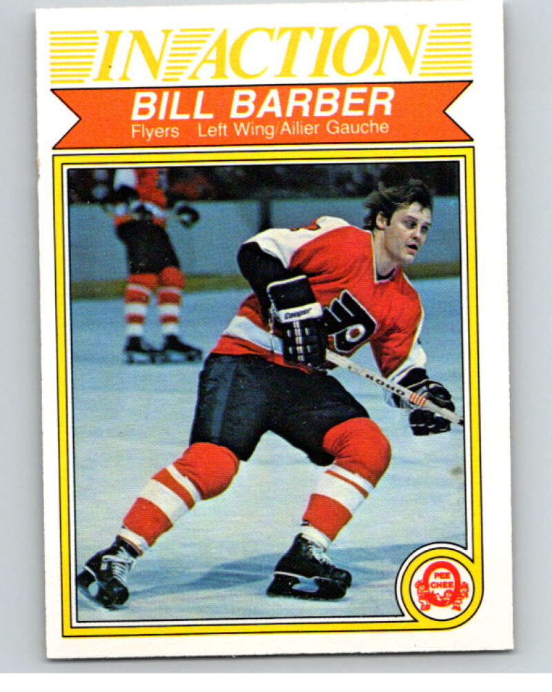 1982-83 O-Pee-Chee #247 Bill Barber IA  Philadelphia Flyers  V58775 Image 1