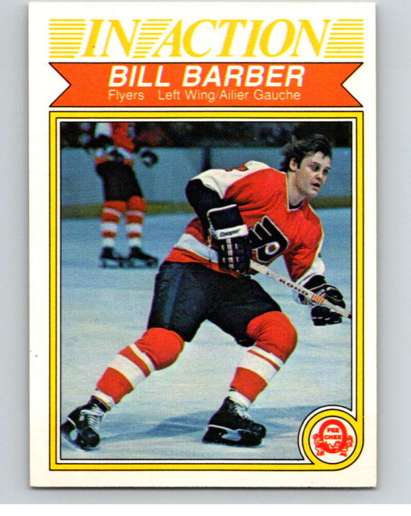 1982-83 O-Pee-Chee #247 Bill Barber IA  Philadelphia Flyers  V58778 Image 1