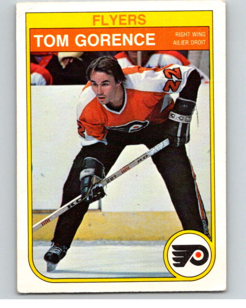 1982-83 O-Pee-Chee #250 Tom Gorence  Philadelphia Flyers  V58795 Image 1