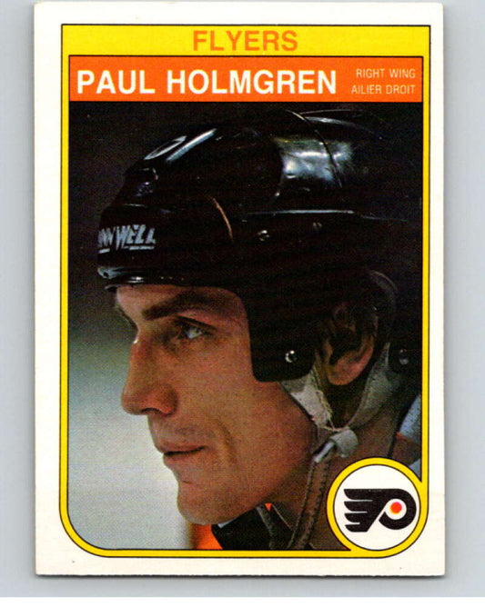 1982-83 O-Pee-Chee #251 Paul Holmgren  RC Rookie Philadelphia Flyers  V58804 Image 1