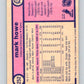 1982-83 O-Pee-Chee #252 Mark Howe  RC Rookie Philadelphia Flyers  V58812 Image 2