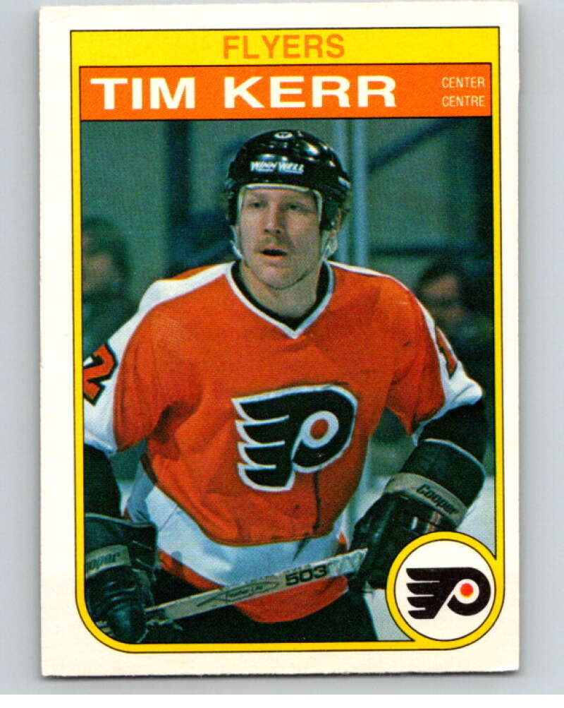 1982-83 O-Pee-Chee #253 Tim Kerr  Philadelphia Flyers  V58818 Image 1