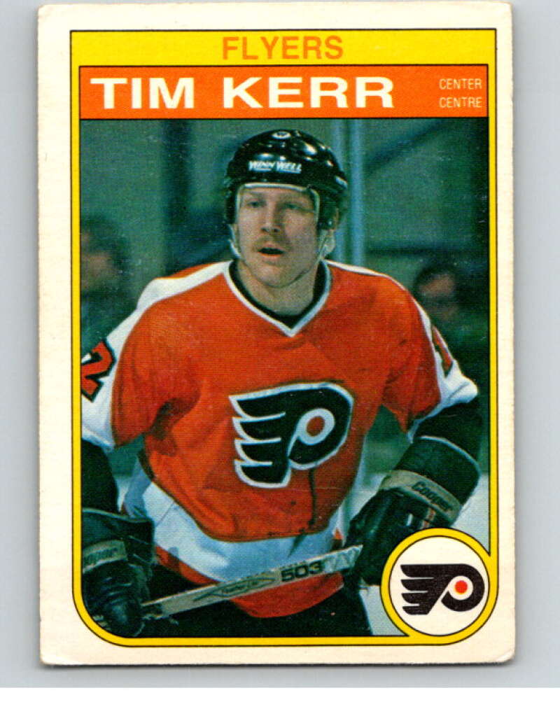 1982-83 O-Pee-Chee #253 Tim Kerr  Philadelphia Flyers  V58819 Image 1