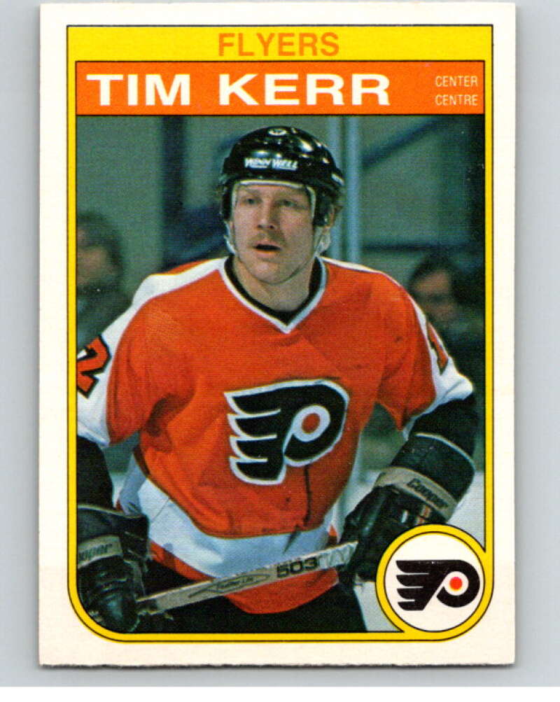 1982-83 O-Pee-Chee #253 Tim Kerr  Philadelphia Flyers  V58821 Image 1