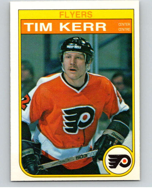 1982-83 O-Pee-Chee #253 Tim Kerr  Philadelphia Flyers  V58822 Image 1