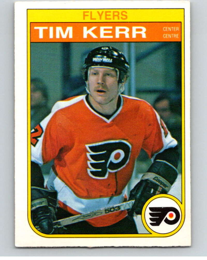 1982-83 O-Pee-Chee #253 Tim Kerr  Philadelphia Flyers  V58825 Image 1