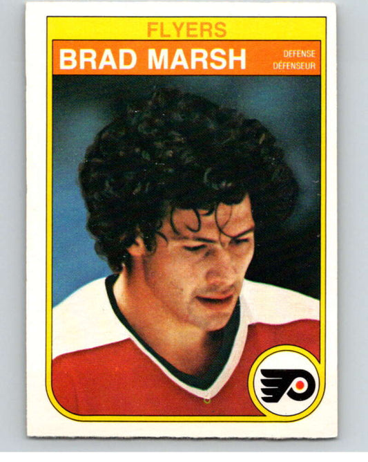 1982-83 O-Pee-Chee #254 Brad Marsh  Philadelphia Flyers  V58827 Image 1