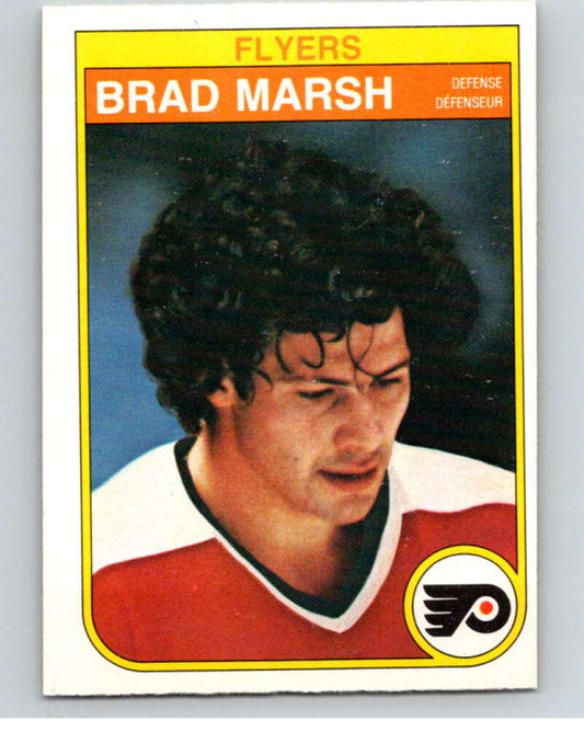 1982-83 O-Pee-Chee #254 Brad Marsh  Philadelphia Flyers  V58828 Image 1