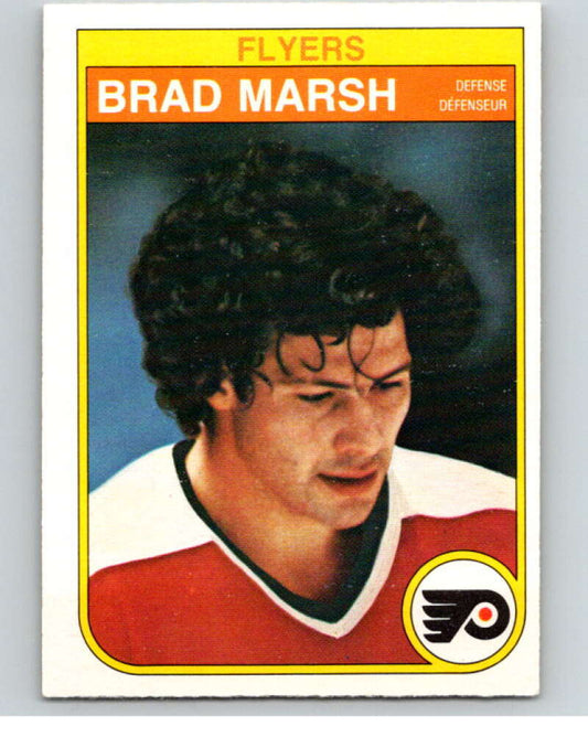 1982-83 O-Pee-Chee #254 Brad Marsh  Philadelphia Flyers  V58832 Image 1