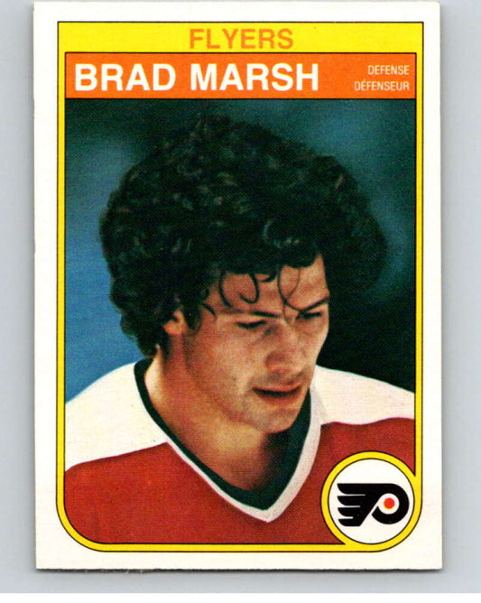 1982-83 O-Pee-Chee #254 Brad Marsh  Philadelphia Flyers  V58833 Image 1