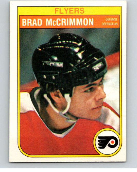 1982-83 O-Pee-Chee #255 Brad McCrimmon  Philadelphia Flyers  V58834 Image 1