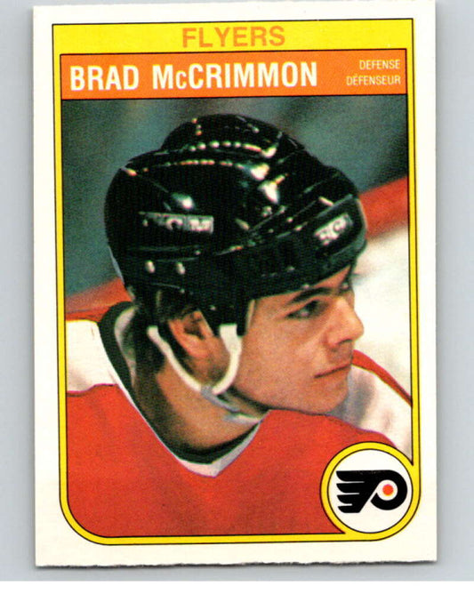 1982-83 O-Pee-Chee #255 Brad McCrimmon  Philadelphia Flyers  V58835 Image 1