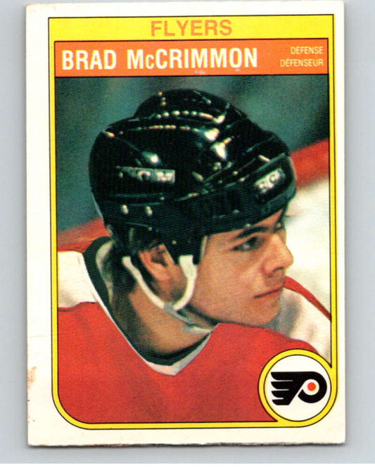 1982-83 O-Pee-Chee #255 Brad McCrimmon  Philadelphia Flyers  V58836 Image 1