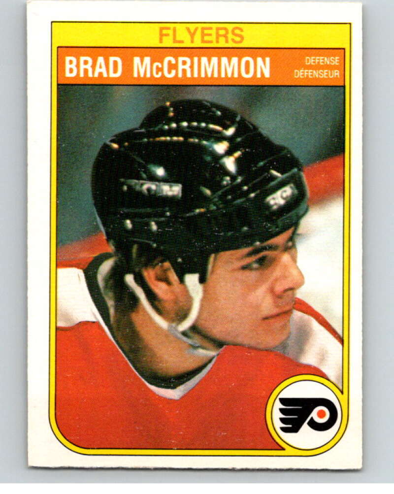 1982-83 O-Pee-Chee #255 Brad McCrimmon  Philadelphia Flyers  V58837 Image 1