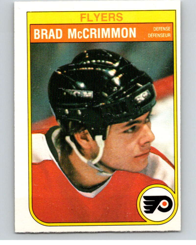 1982-83 O-Pee-Chee #255 Brad McCrimmon  Philadelphia Flyers  V58839 Image 1