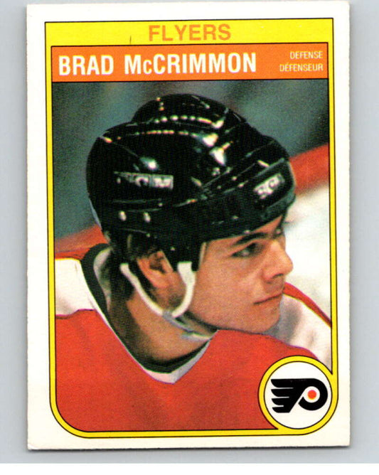 1982-83 O-Pee-Chee #255 Brad McCrimmon  Philadelphia Flyers  V58841 Image 1