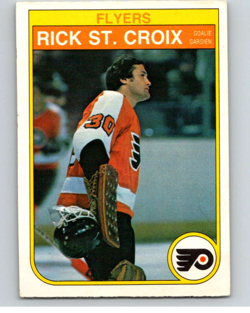 1982-83 O-Pee-Chee #258 Rick St. Croix  Philadelphia Flyers  V58860 Image 1