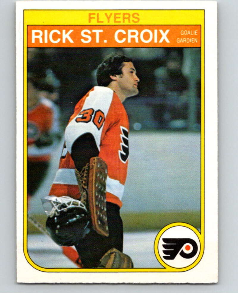 1982-83 O-Pee-Chee #258 Rick St. Croix  Philadelphia Flyers  V58861 Image 1