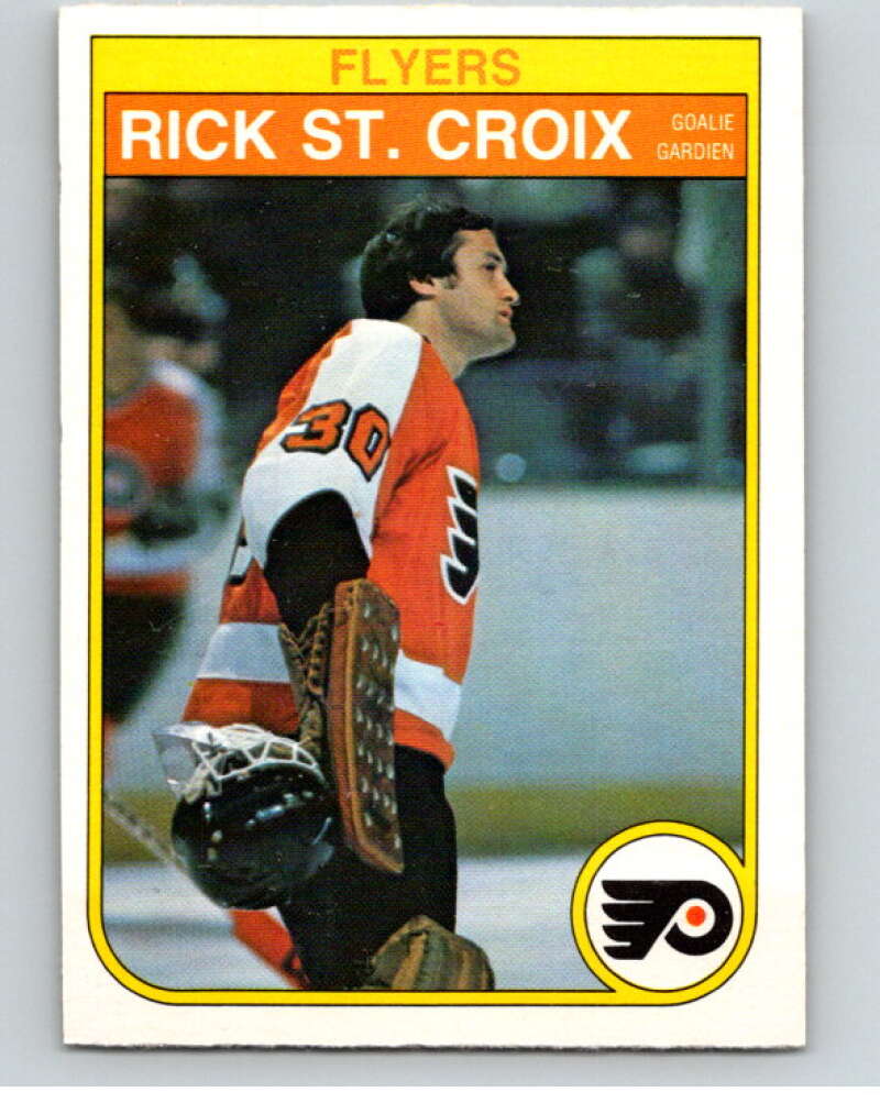 1982-83 O-Pee-Chee #258 Rick St. Croix  Philadelphia Flyers  V58862 Image 1