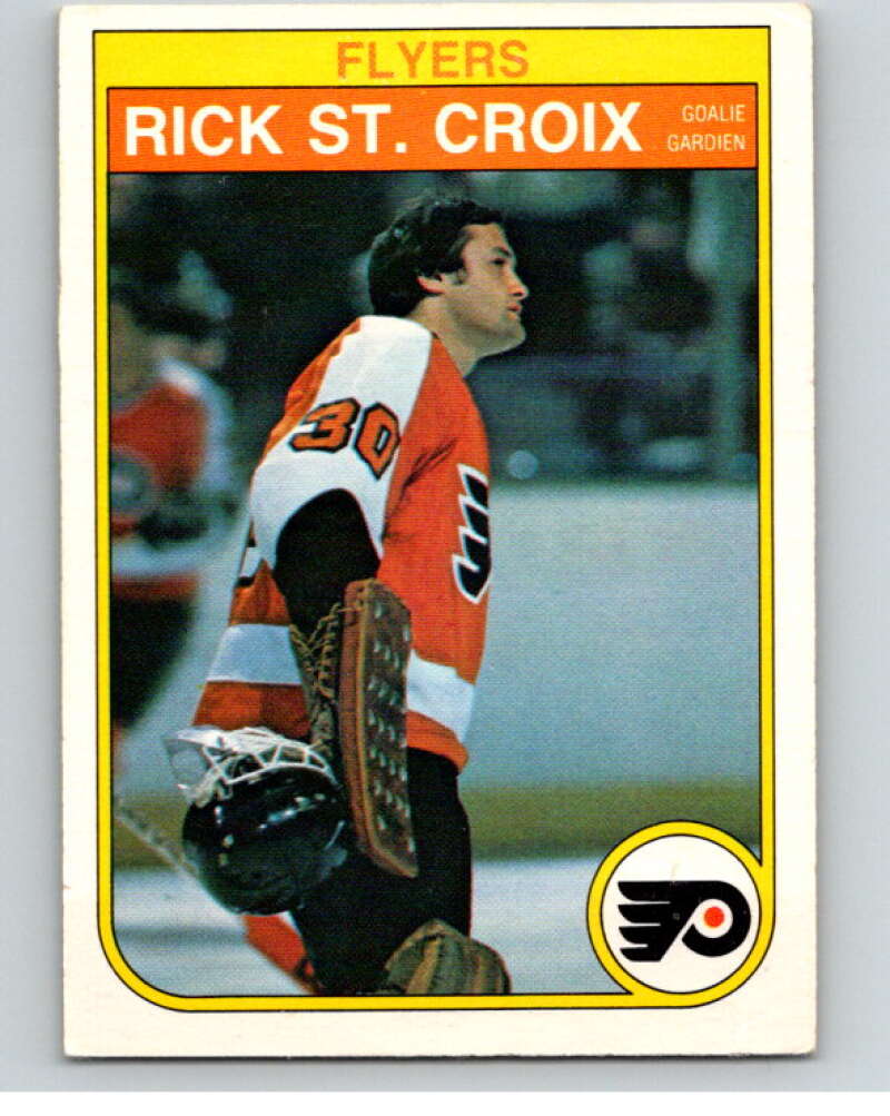 1982-83 O-Pee-Chee #258 Rick St. Croix  Philadelphia Flyers  V58864 Image 1