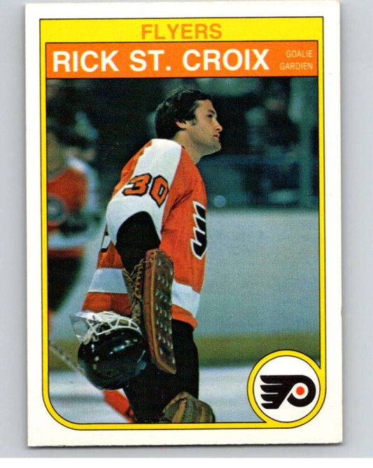 1982-83 O-Pee-Chee #258 Rick St. Croix  Philadelphia Flyers  V58865 Image 1