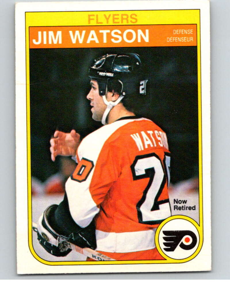 1982-83 O-Pee-Chee #259 Jim Watson  Philadelphia Flyers  V58867 Image 1