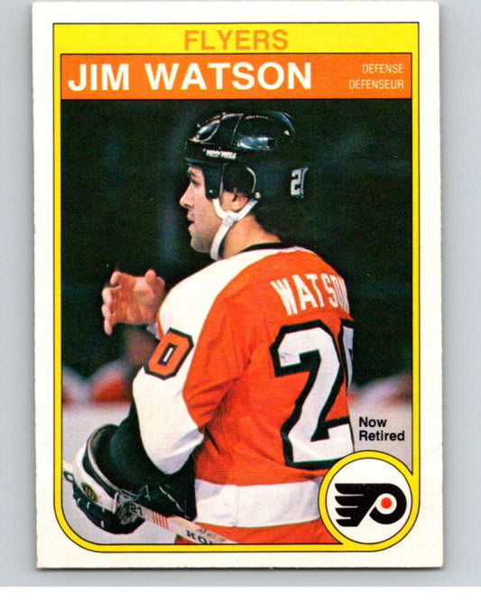 1982-83 O-Pee-Chee #259 Jim Watson  Philadelphia Flyers  V58870 Image 1