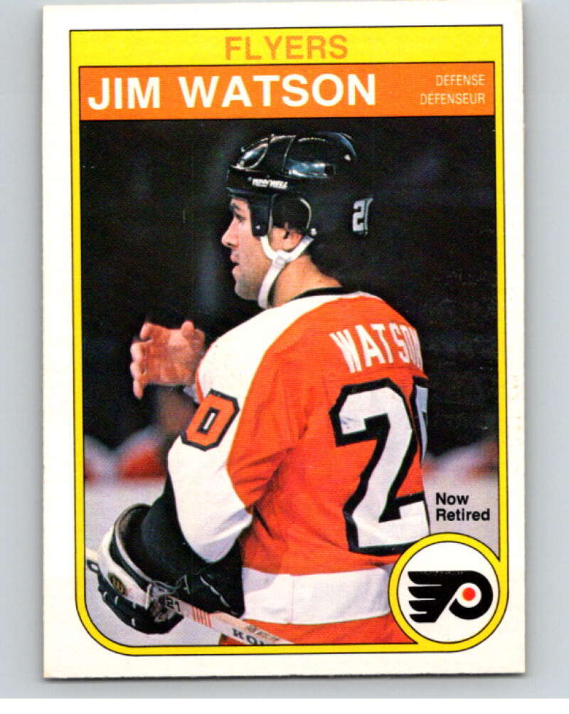 1982-83 O-Pee-Chee #259 Jim Watson  Philadelphia Flyers  V58872 Image 1