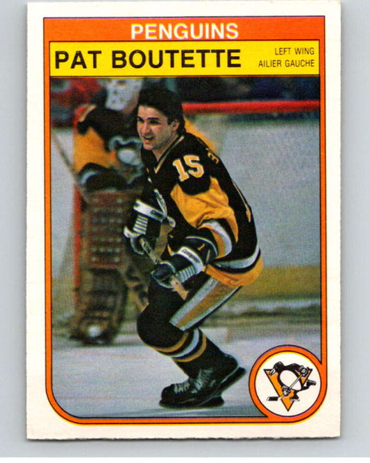 1982-83 O-Pee-Chee #263 Pat Boutette  Pittsburgh Penguins  V58904 Image 1