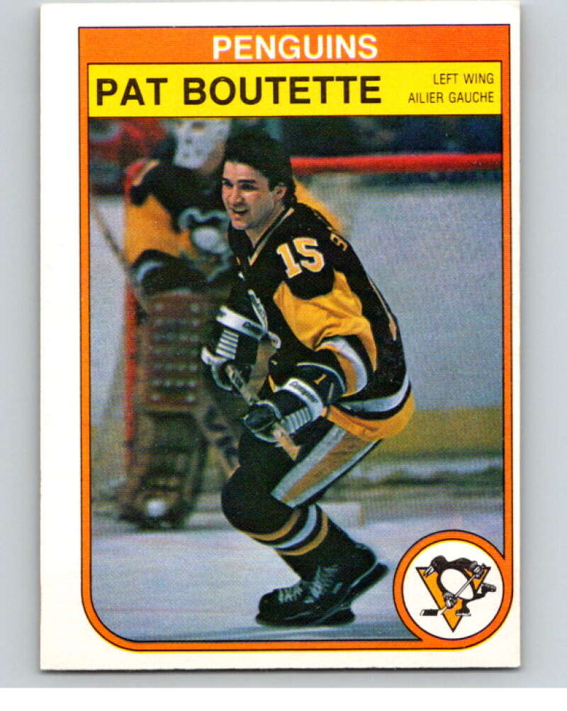 1982-83 O-Pee-Chee #263 Pat Boutette  Pittsburgh Penguins  V58907 Image 1