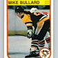 1982-83 O-Pee-Chee #264 Mike Bullard  RC Rookie Pittsburgh Penguins  V58911 Image 1