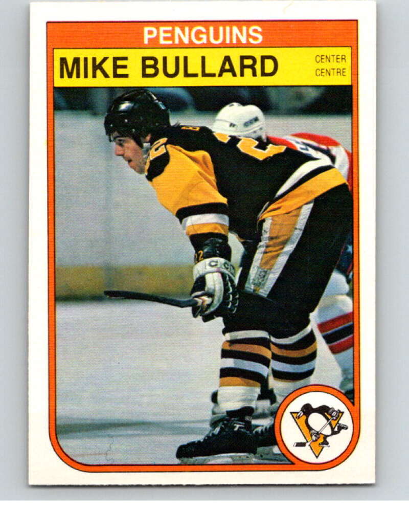 1982-83 O-Pee-Chee #264 Mike Bullard  RC Rookie Pittsburgh Penguins  V58911 Image 1