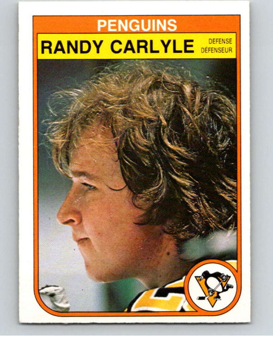 1982-83 O-Pee-Chee #265 Randy Carlyle  Pittsburgh Penguins  V58912 Image 1