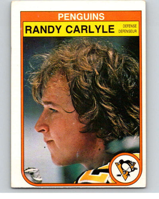 1982-83 O-Pee-Chee #265 Randy Carlyle  Pittsburgh Penguins  V58913 Image 1