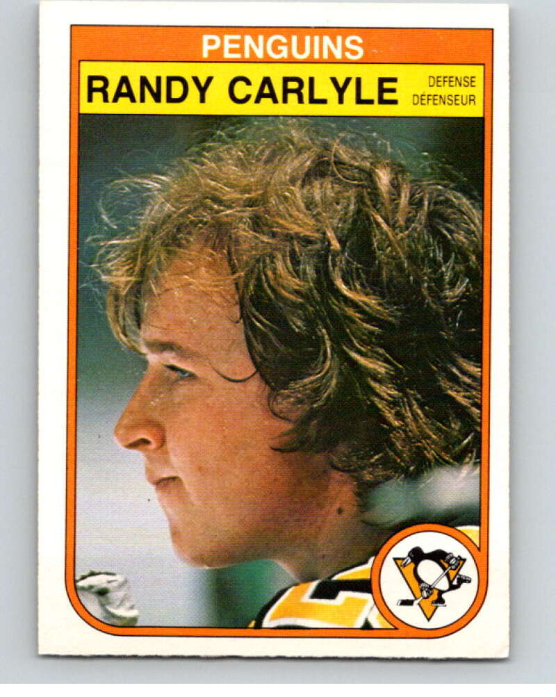 1982-83 O-Pee-Chee #265 Randy Carlyle  Pittsburgh Penguins  V58914 Image 1