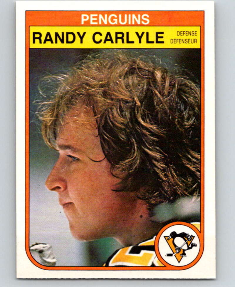 1982-83 O-Pee-Chee #265 Randy Carlyle  Pittsburgh Penguins  V58915 Image 1