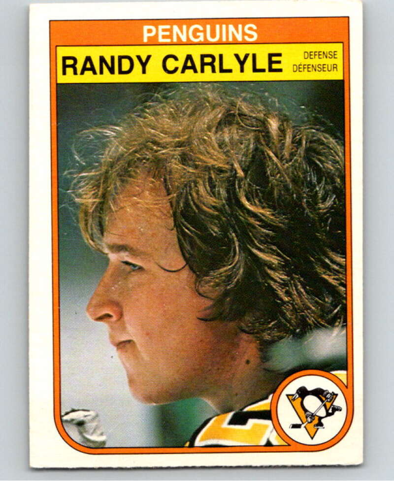 1982-83 O-Pee-Chee #265 Randy Carlyle  Pittsburgh Penguins  V58916 Image 1