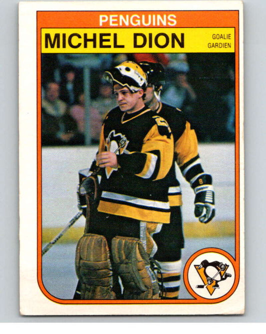 1982-83 O-Pee-Chee #267 Michel Dion  Pittsburgh Penguins  V58929 Image 1