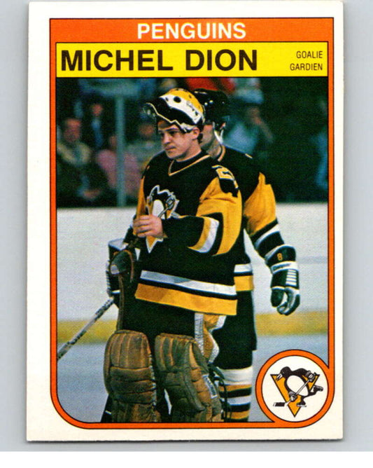 1982-83 O-Pee-Chee #267 Michel Dion  Pittsburgh Penguins  V58931 Image 1