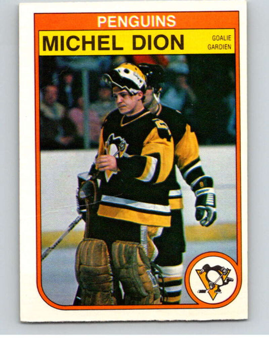 1982-83 O-Pee-Chee #267 Michel Dion  Pittsburgh Penguins  V58932 Image 1