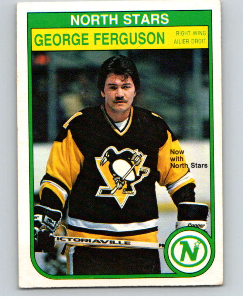 1982-83 O-Pee-Chee #268 George Ferguson  Minnesota North Stars  V58941 Image 1