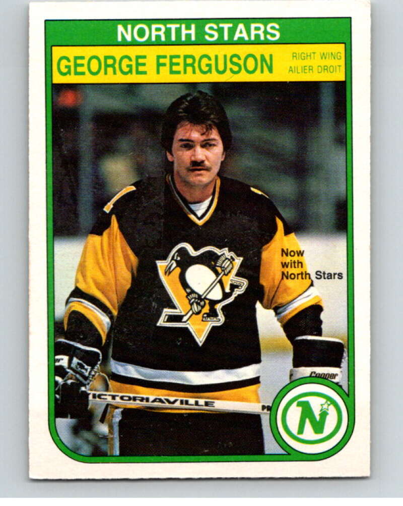 1982-83 O-Pee-Chee #268 George Ferguson  Minnesota North Stars  V58942 Image 1